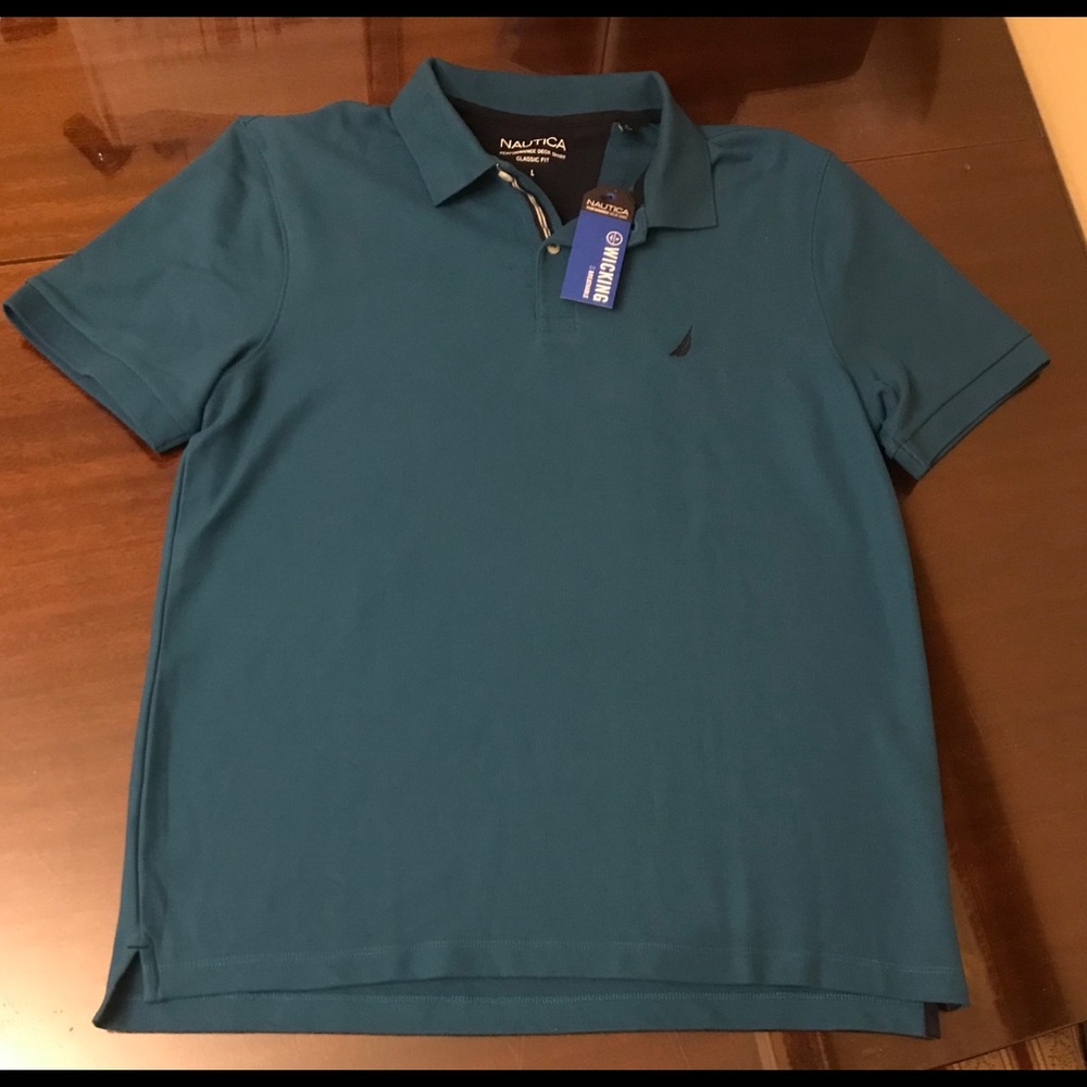 NWT Men’s Nautica Performance Deck Shirt
